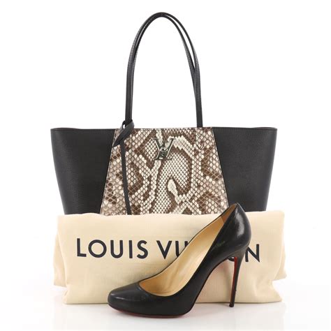 my lock me lv|louis vuitton lockme cabas python.